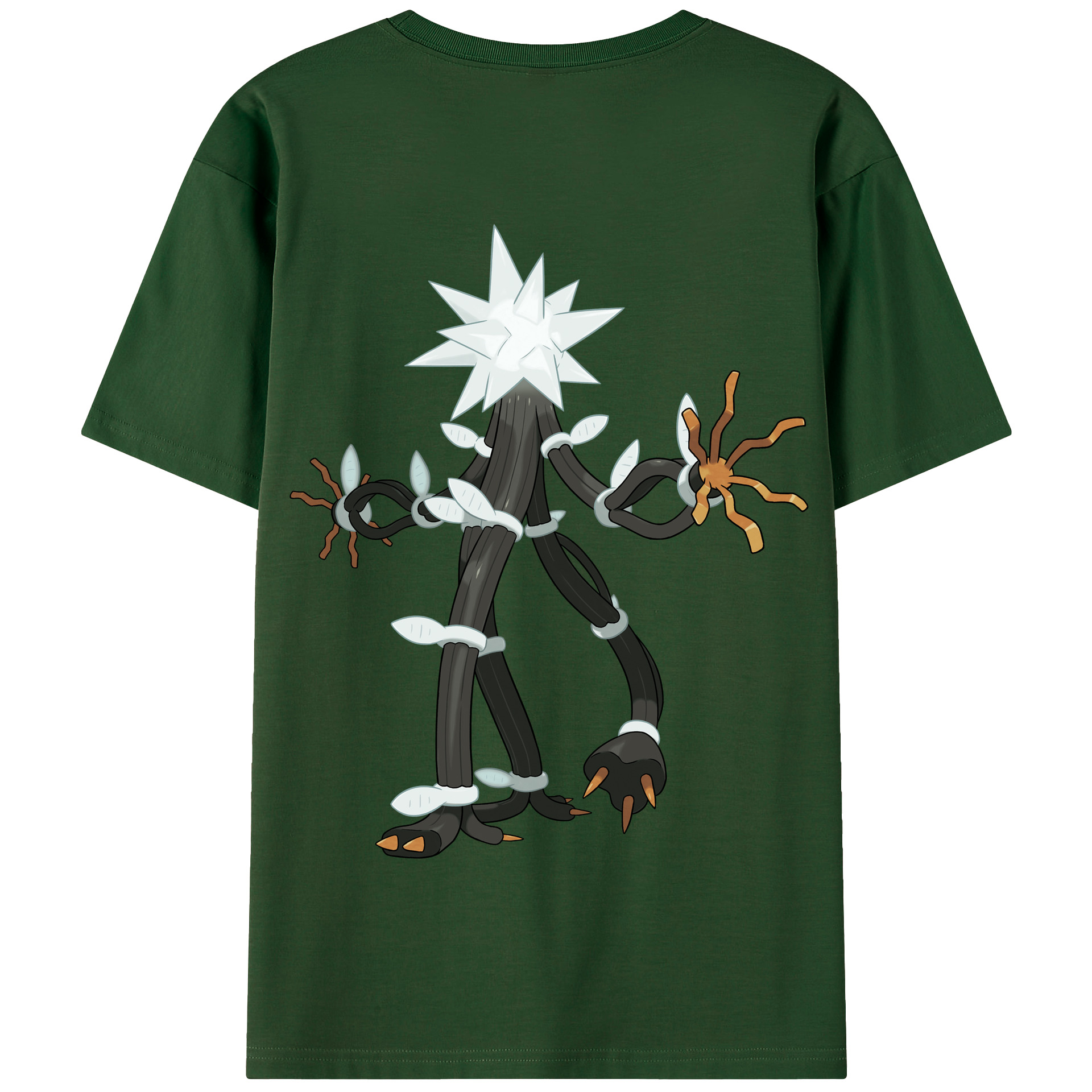 （画像用） ポケットモンスター Pokémon 綿100％半袖Tシャツ（背面プリント）
